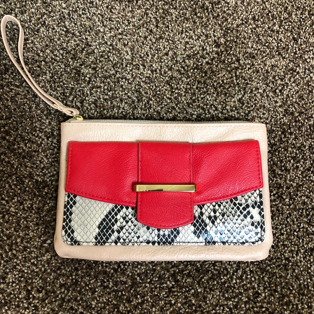 USED ONCE charming Charlie wristlet